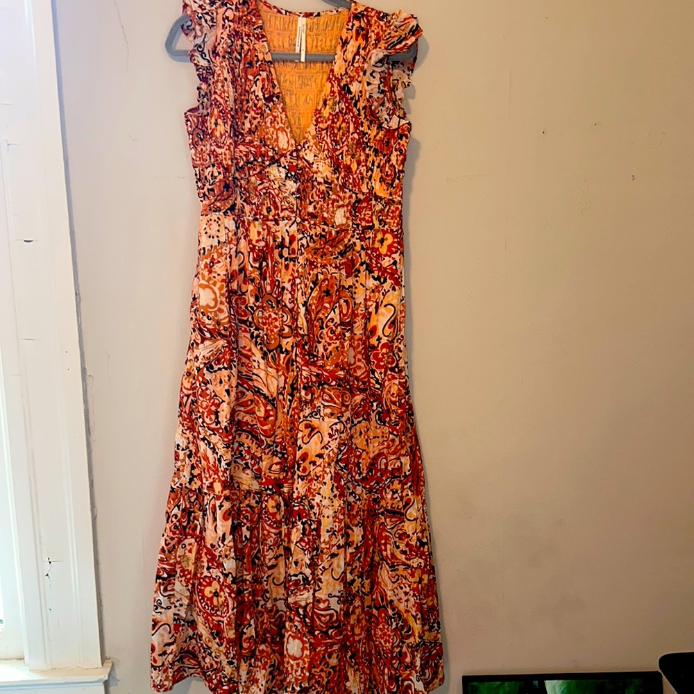 Anthropology midi dress